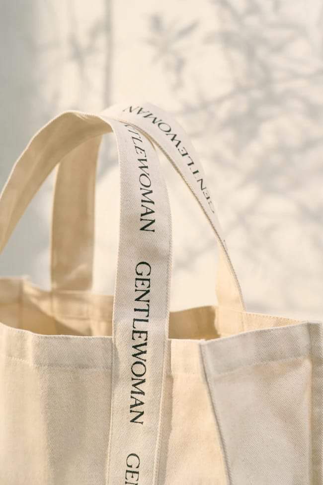 GW Logo Strap Shopping Tote