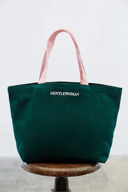 GW Painted Wall Tote (Green/Pink)