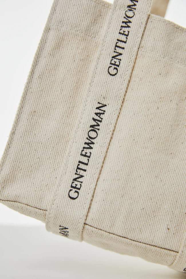 GW Micro Box Tote Bag (Cream)