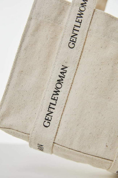 GW Micro Box Tote Bag (Cream)