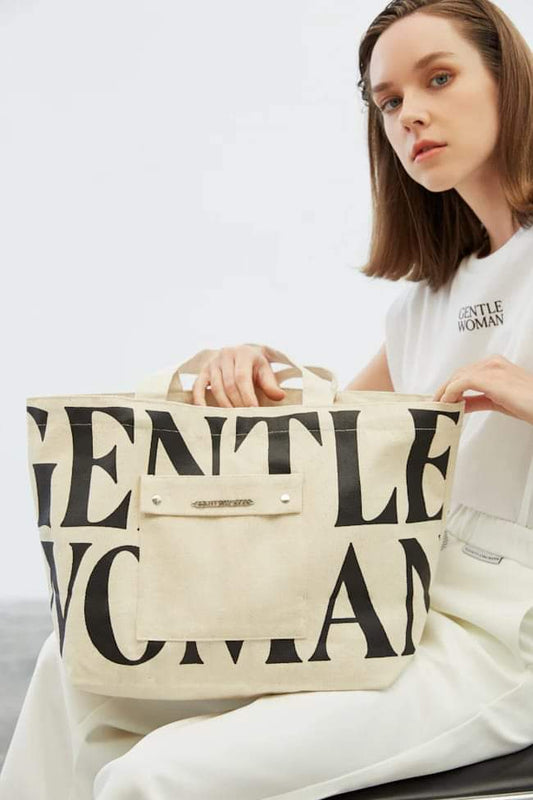 GW Plain Wall Tote (Cream)