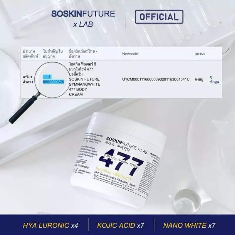 SOSKINFuturexLab SymNanoWhite 477