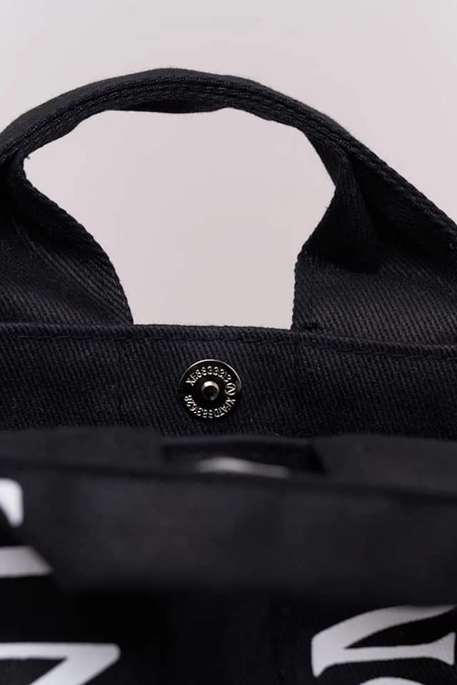 GW Logo Strap Micro Tote Bag (Black)
