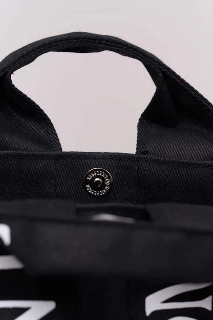 GW Logo Strap Micro Tote Bag (Black)