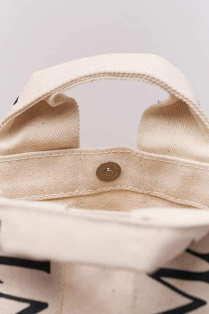 GW Logo Strap Micro Tote Bag (Cream)