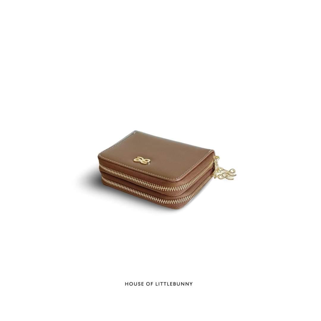 Double Zip Wallet PU