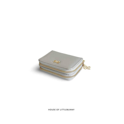 Double Zip Wallet PU