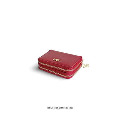 Double Zip Wallet PU
