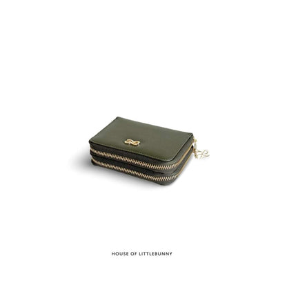 Double Zip Wallet PU