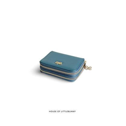 Double Zip Wallet PU