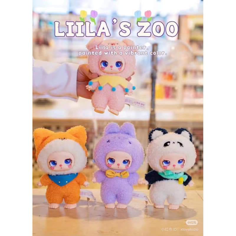 Liila's ZOO Vinyl Plush Pendant