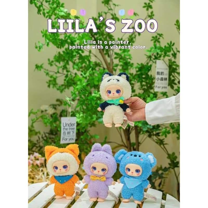 Liila's ZOO Vinyl Plush Pendant