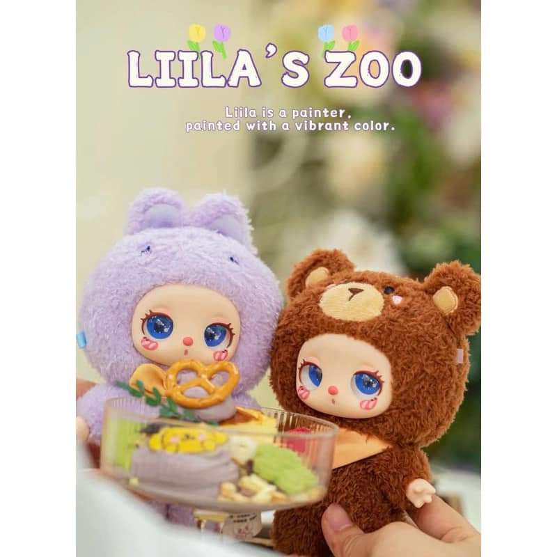 Liila's ZOO Vinyl Plush Pendant