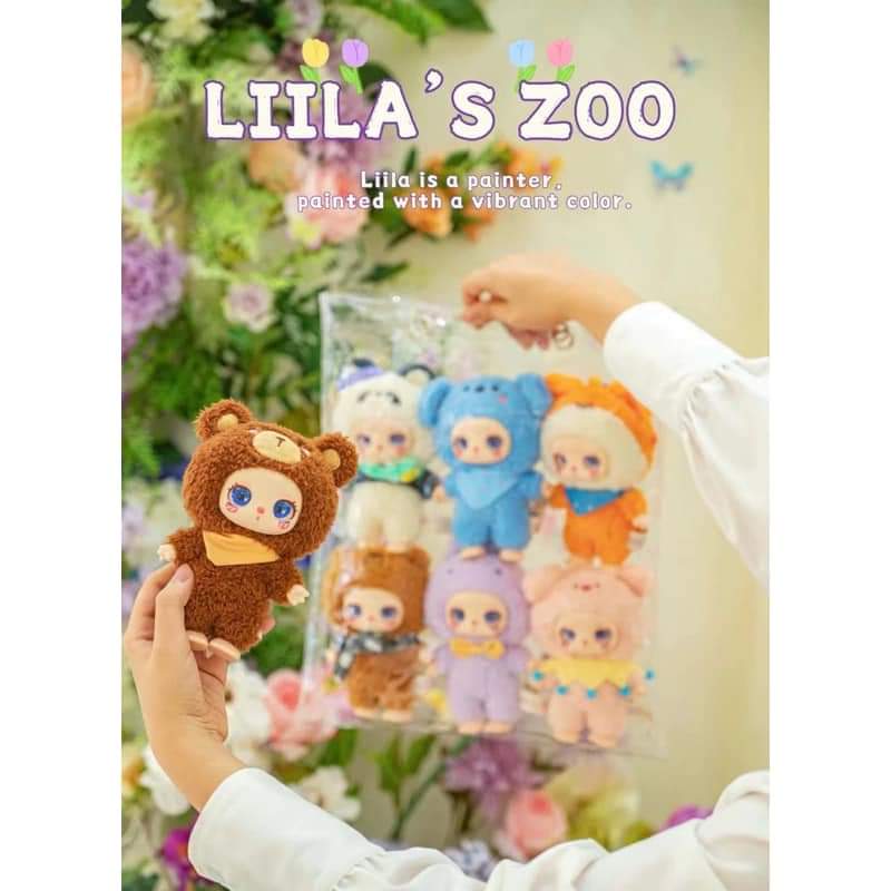 Liila's ZOO Vinyl Plush Pendant