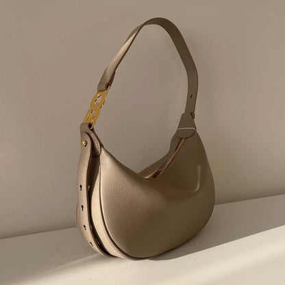 Hobo (Genuine Leather) - Nude