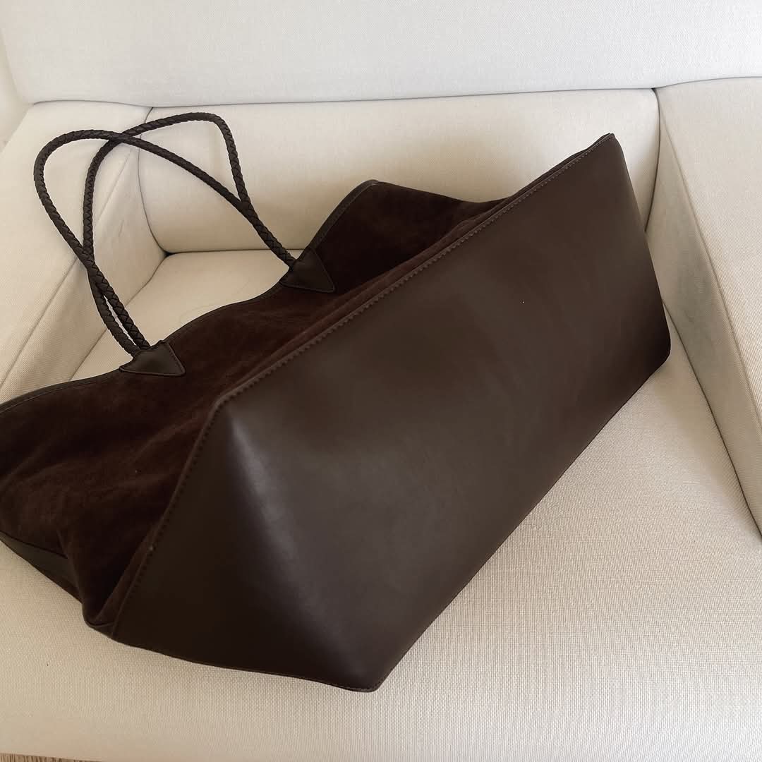 Abbi Suede PU - Dark Brown