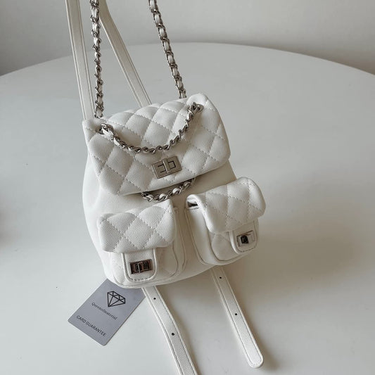 Backpack PU - White