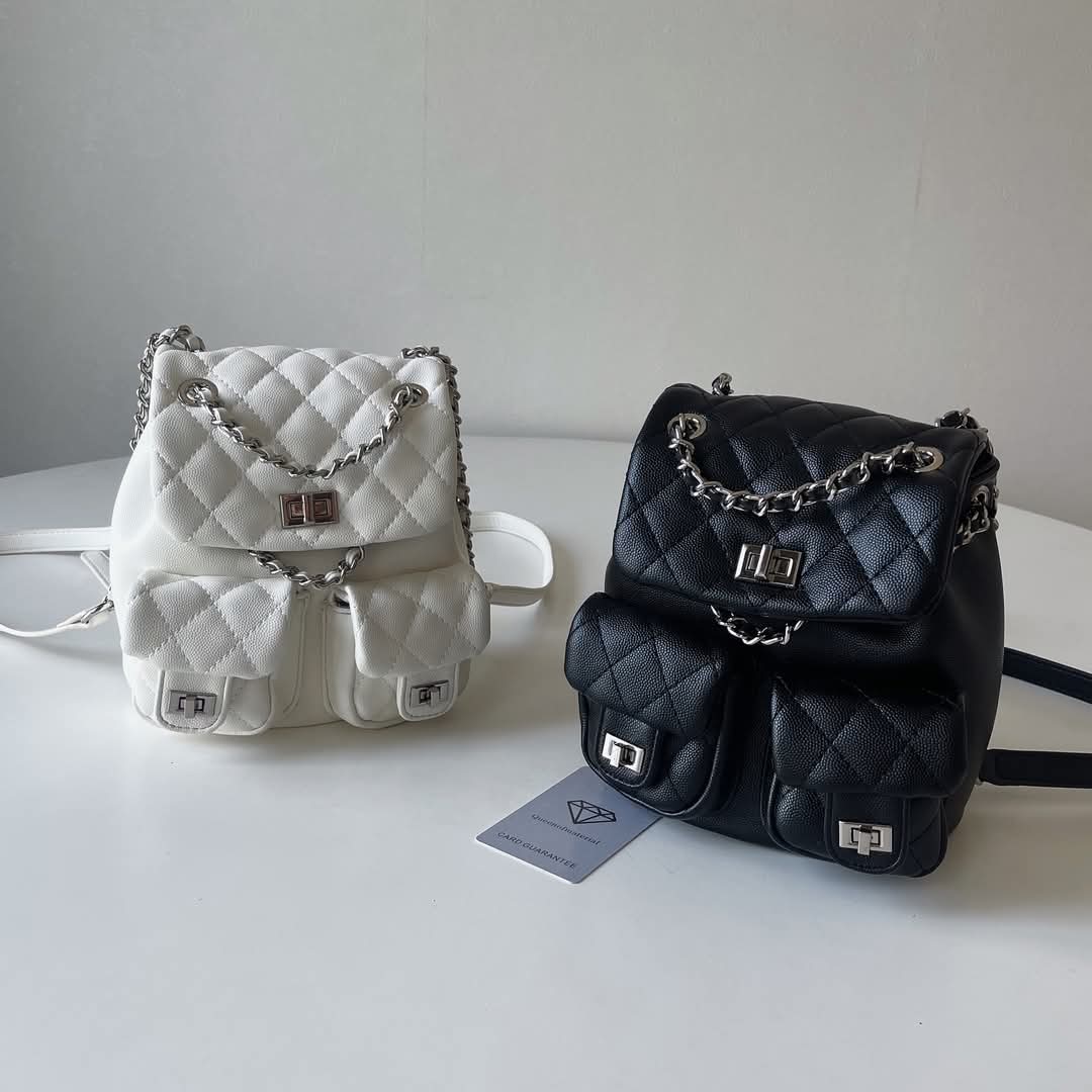 Backpack PU - White