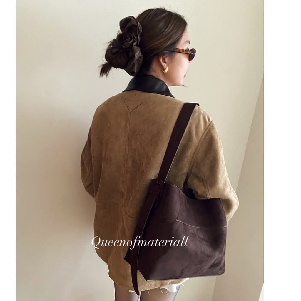Evie (Suede) - Dark Brown