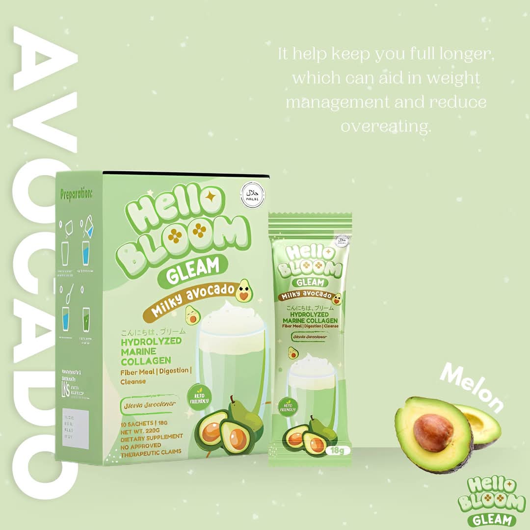 Kiray's Hello Bloom Gleam, Milky Avocado
