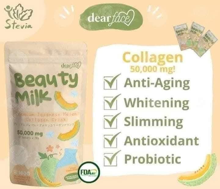 Beauty Milk Premium Japanese Mellon Collagen Drink