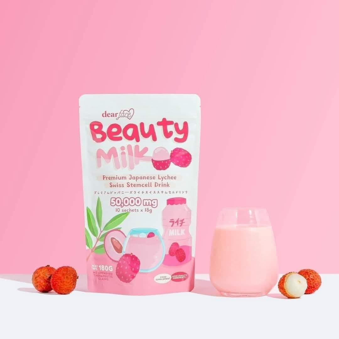 Beauty Milk Premium Japanese Lychee Swiss Stemcell Drink