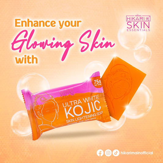 Hikari Skin Ultra White Kojic Skin Lightening Soap 75g