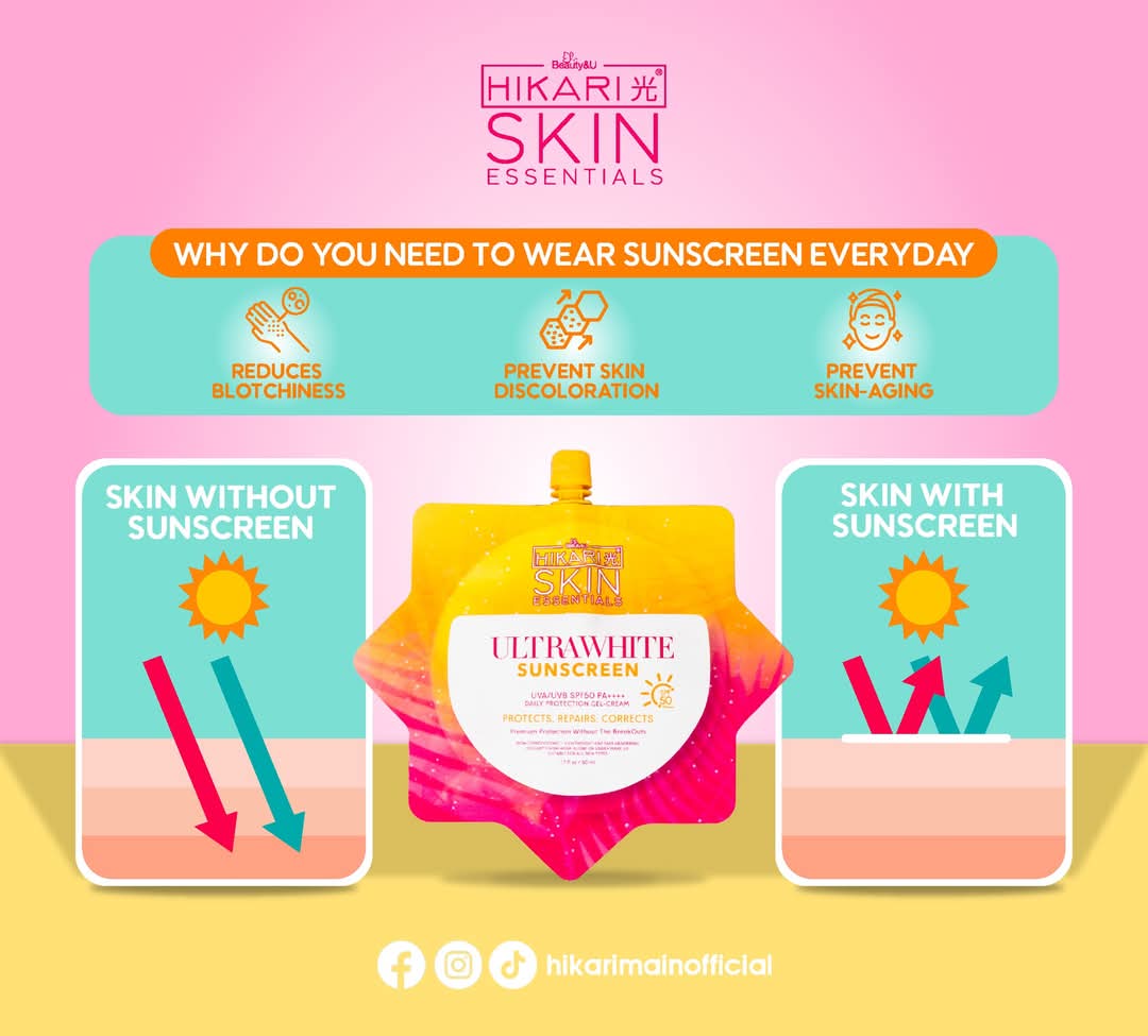 Hikari Skin Ultra White Sunscreen 50ml