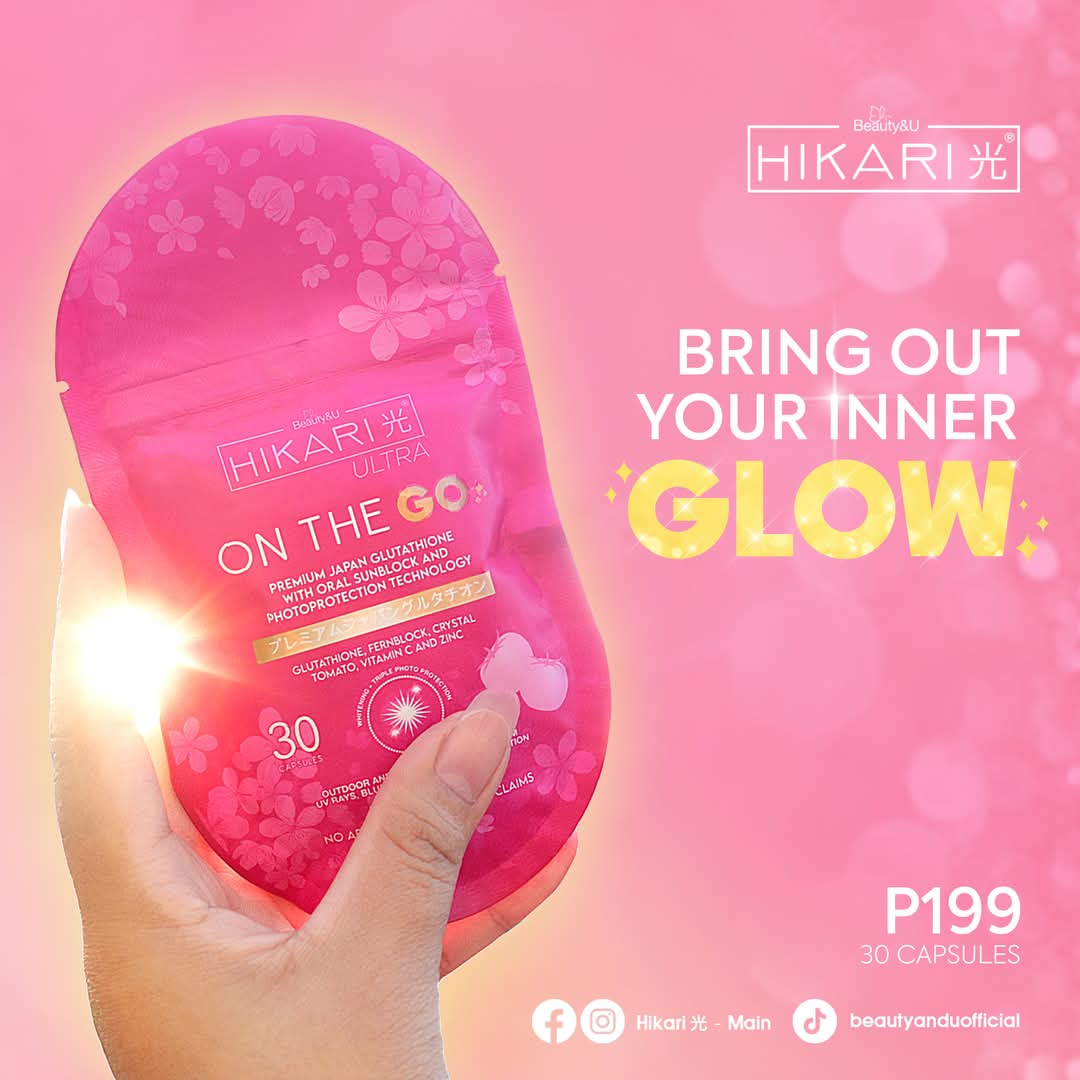 Hikari Ultra ON THE GO Premium Japan Glutathione (30 capsules) WHAT'S ON TREND Hikari Ultra ON THE GO Premium Japan Glutathione (30 capsules) WHAT'S ON TREND
