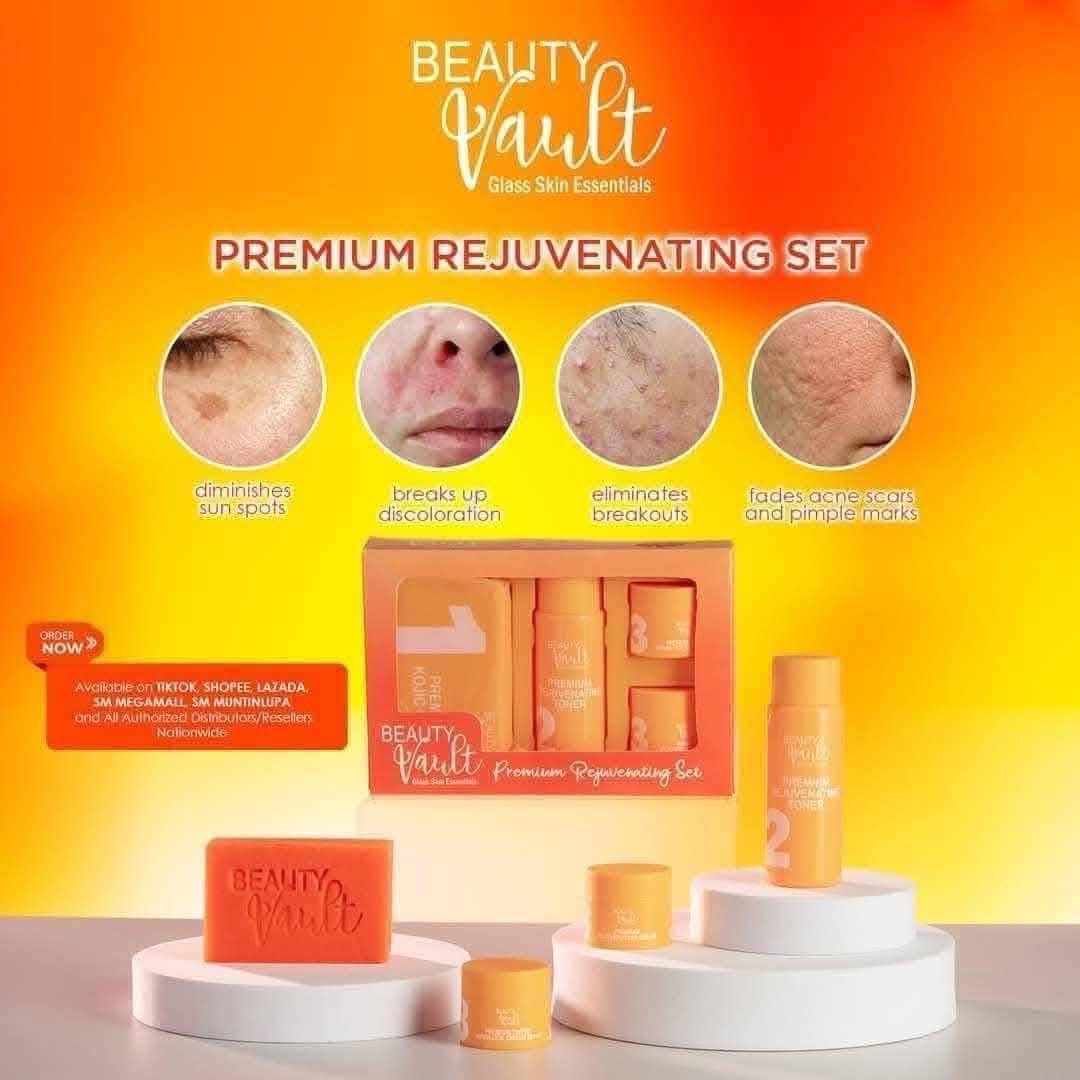 Beauty Vault Glass Skin Essentials Premium Rejuvenating Set