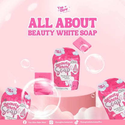 You Glow Babe Beauty White Soap 5 Bars X 70g