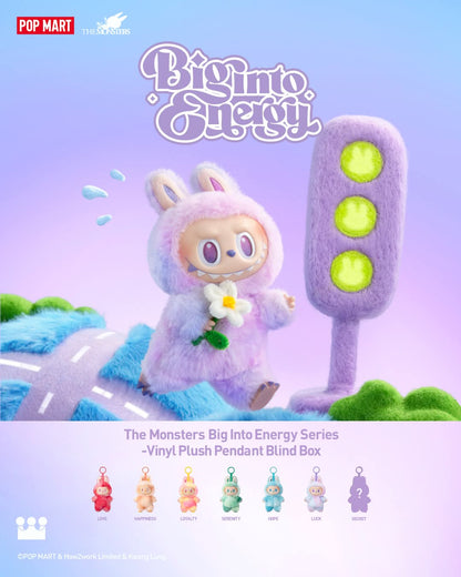 THE MONSTERS Big into Energy Series Plush Pendant Blind Box