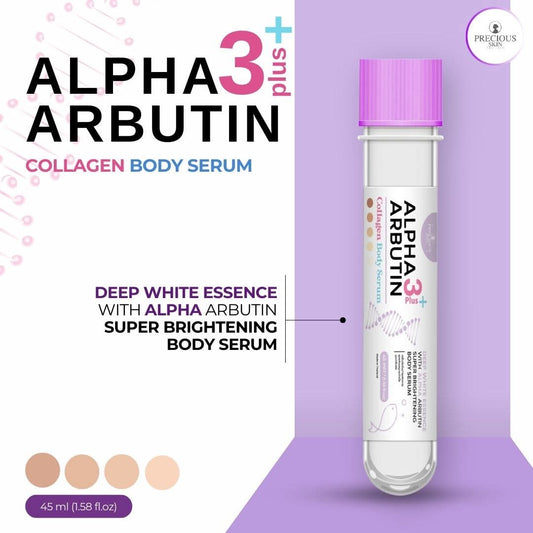 Precious Skin Alpha Arbutin 3+ Plus Collagen Body Serum 45ml
