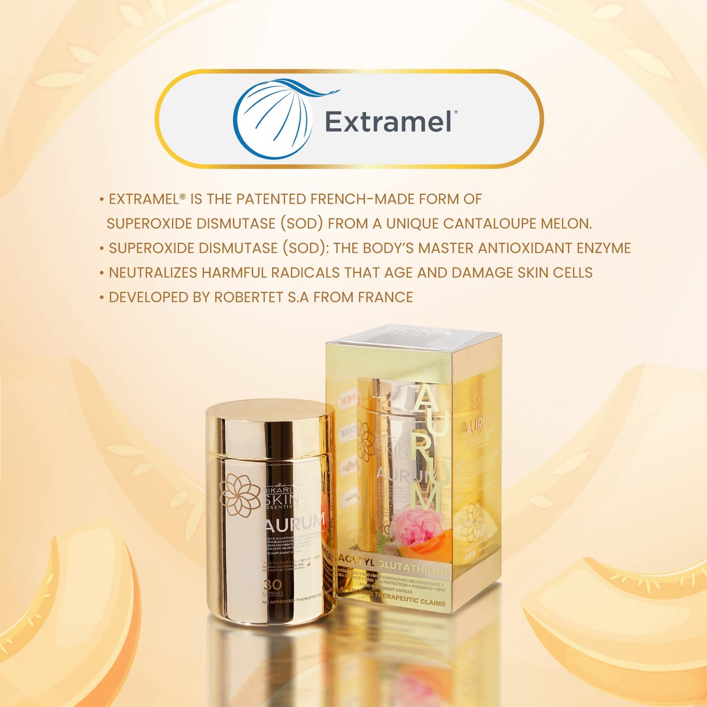 Hikari Aurum S-Acetyl Glutathione (30 Capsules)