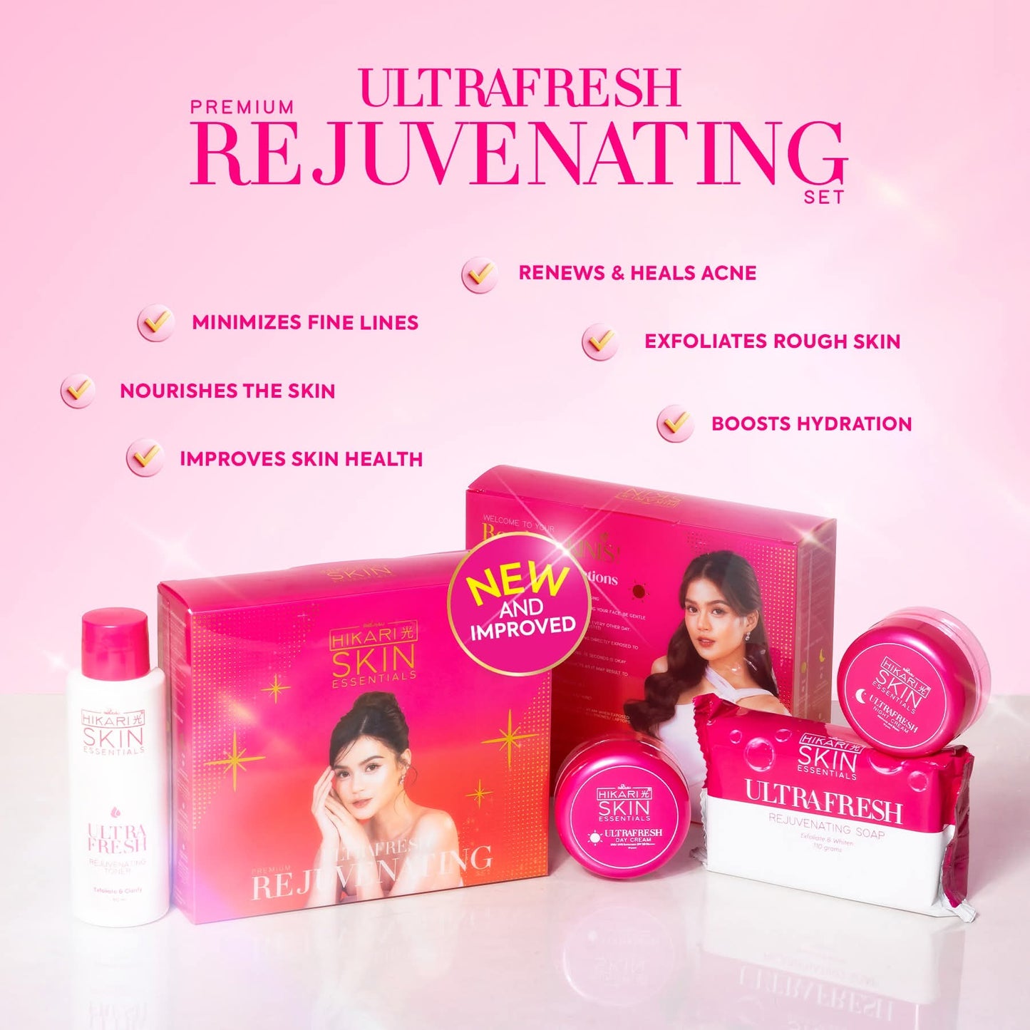 Hikari Ultra White Premium Rejuvenating Set