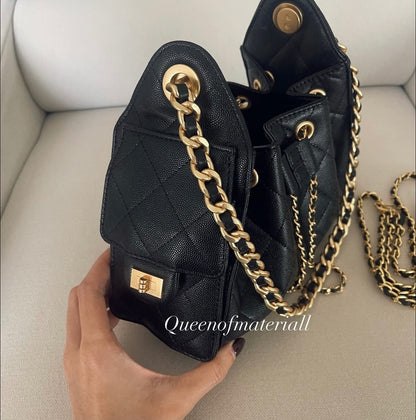 Calf Mini (Genuine Leather) - Black