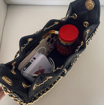 Calf Mini (Genuine Leather) - Black