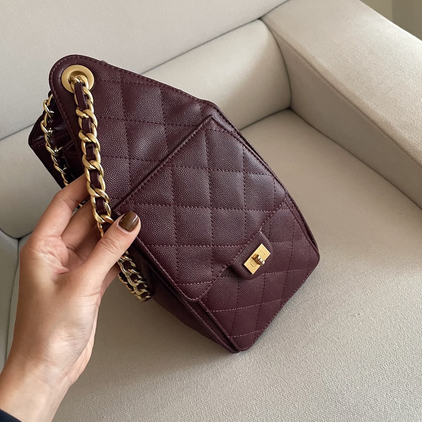 Calf (Genuine Leather) - Burgunday