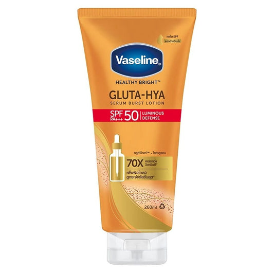 Vaseline Healthy Bright Gluta-Hya Serum Burst Sunscreen SPF50 PA+++ 260ml
