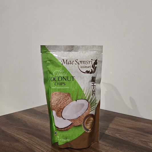 Mae Somsri Thai Coconut Chips 40g