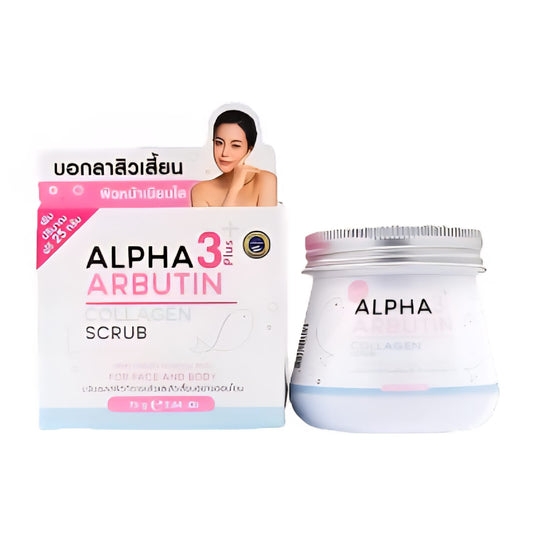 Alpha Arbutin 3 Plus Collagen Scrub 75ml