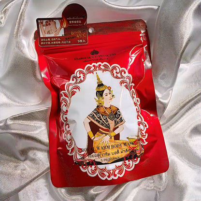 Dusitra Gold Princess Royal Warm Body Mask (10pcs/pack)