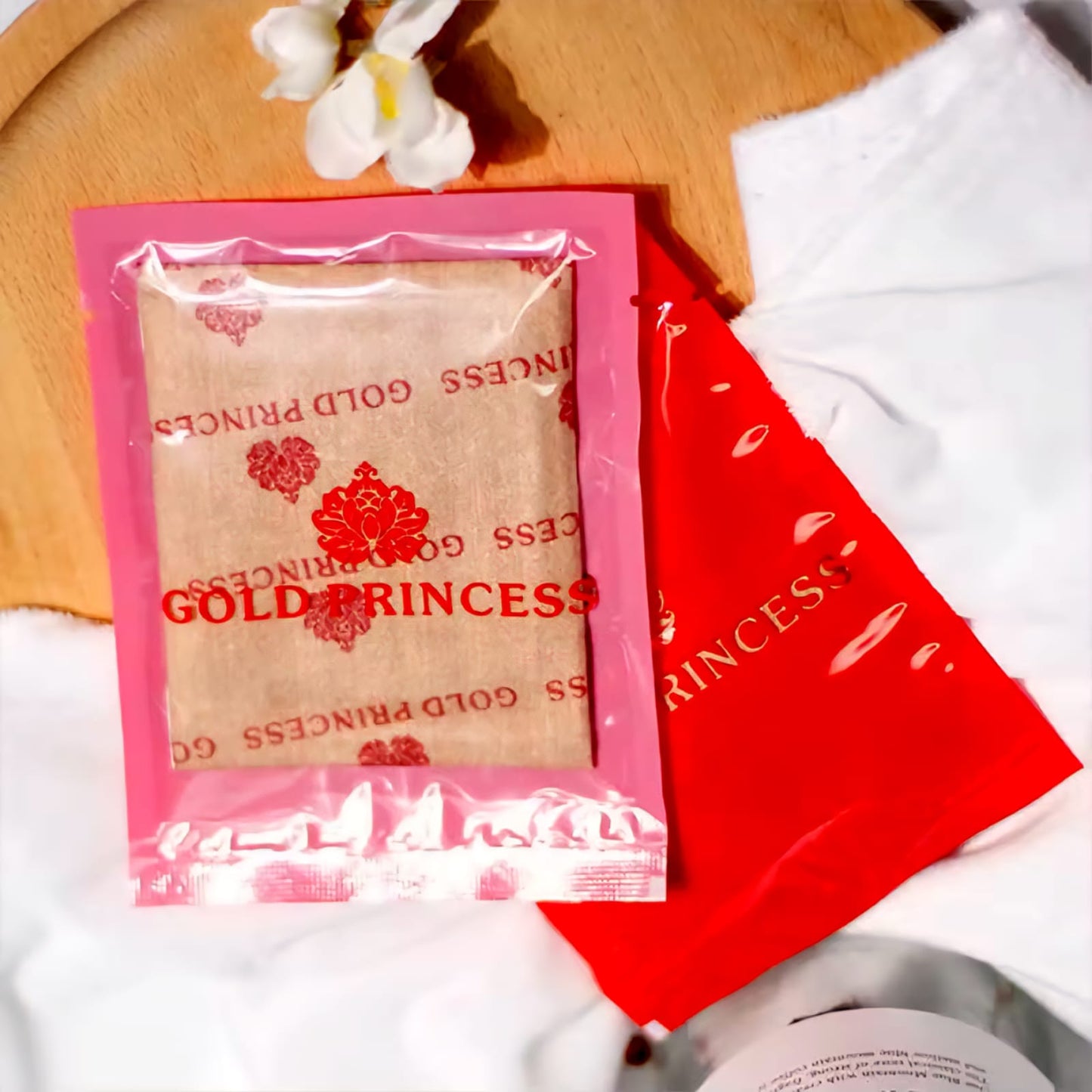 Dusitra Gold Princess Royal Warm Body Mask (10pcs/pack)
