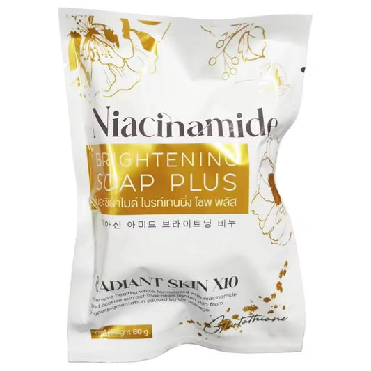 Glow Skin Niacinamide Brightening Soap Plus 80g
