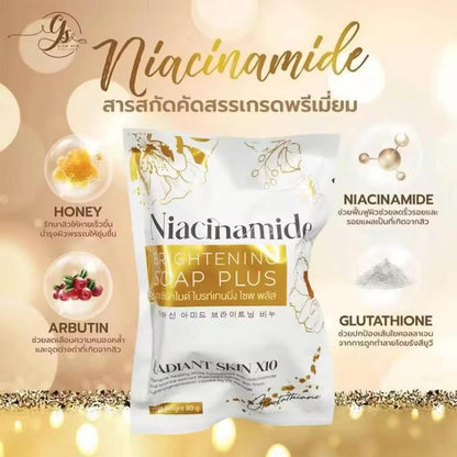 Glow Skin Niacinamide Brightening Soap Plus 80g