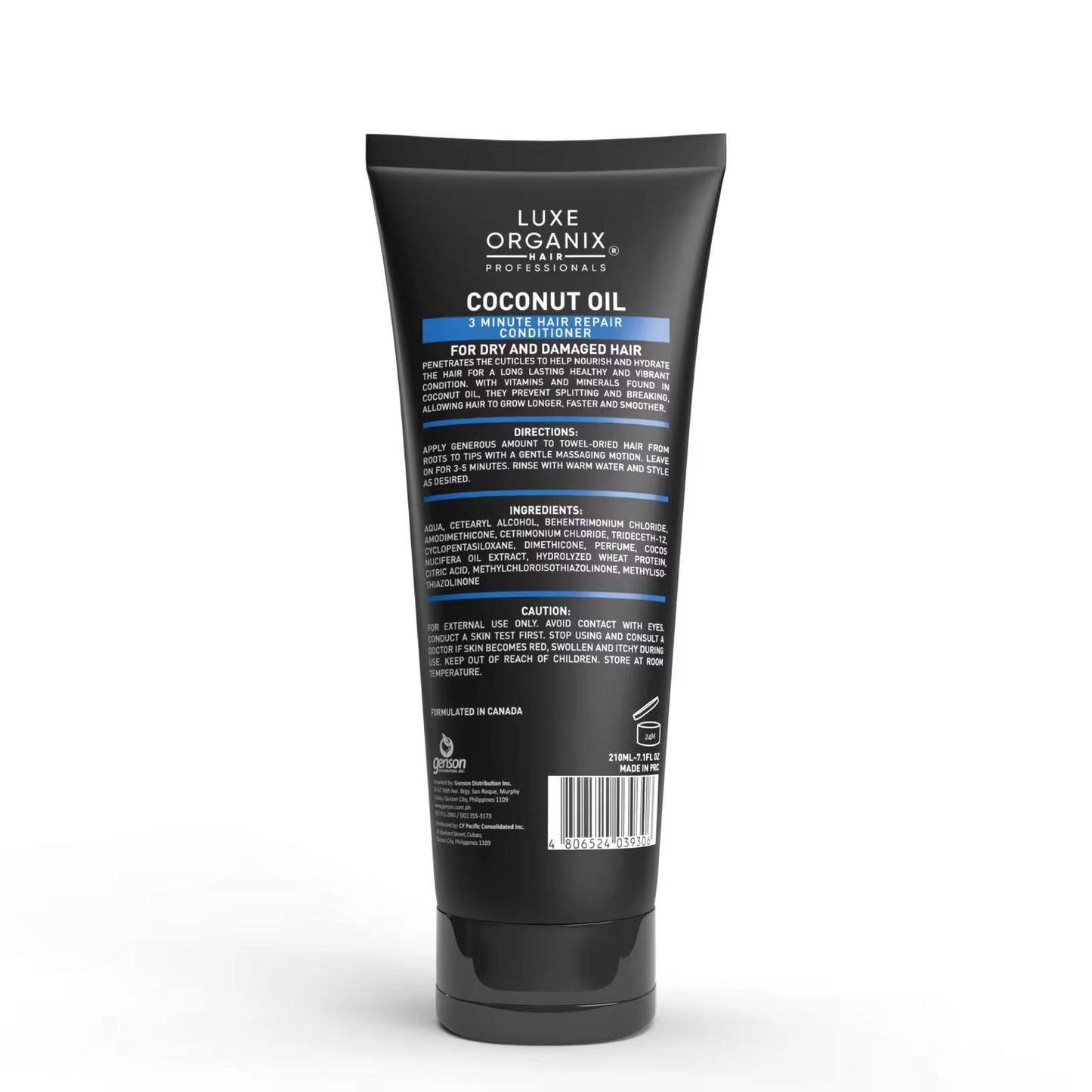 Luxe Organix Premium Keratin Treatment – Coconut Oil 250ml