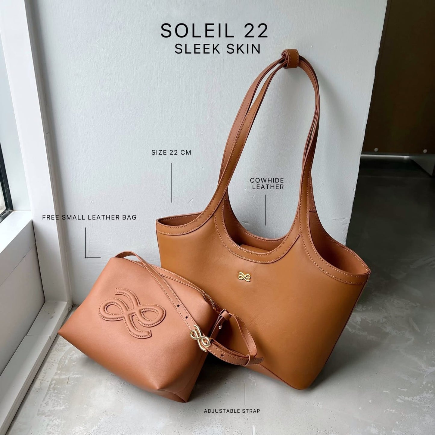 Soleil 22 Sleek (Genuine Leather)