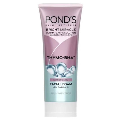 Pond’s Bright Miracle Ultimate Acne Solution THYMO-BHA Facial Foam 90g