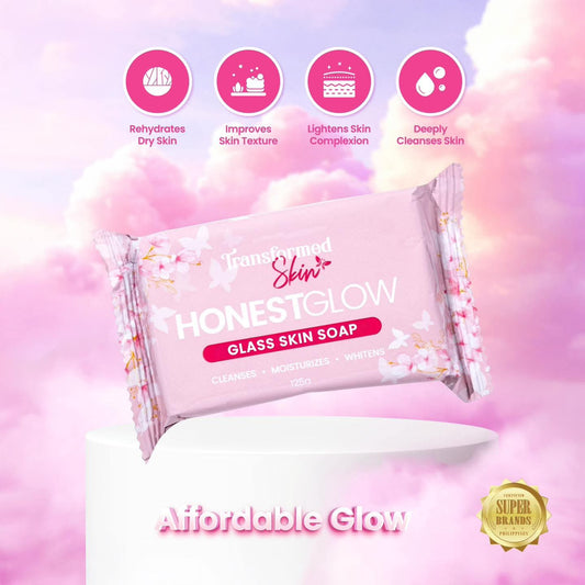 HonestGlow Transformed Skin Face & Body Soap 125g