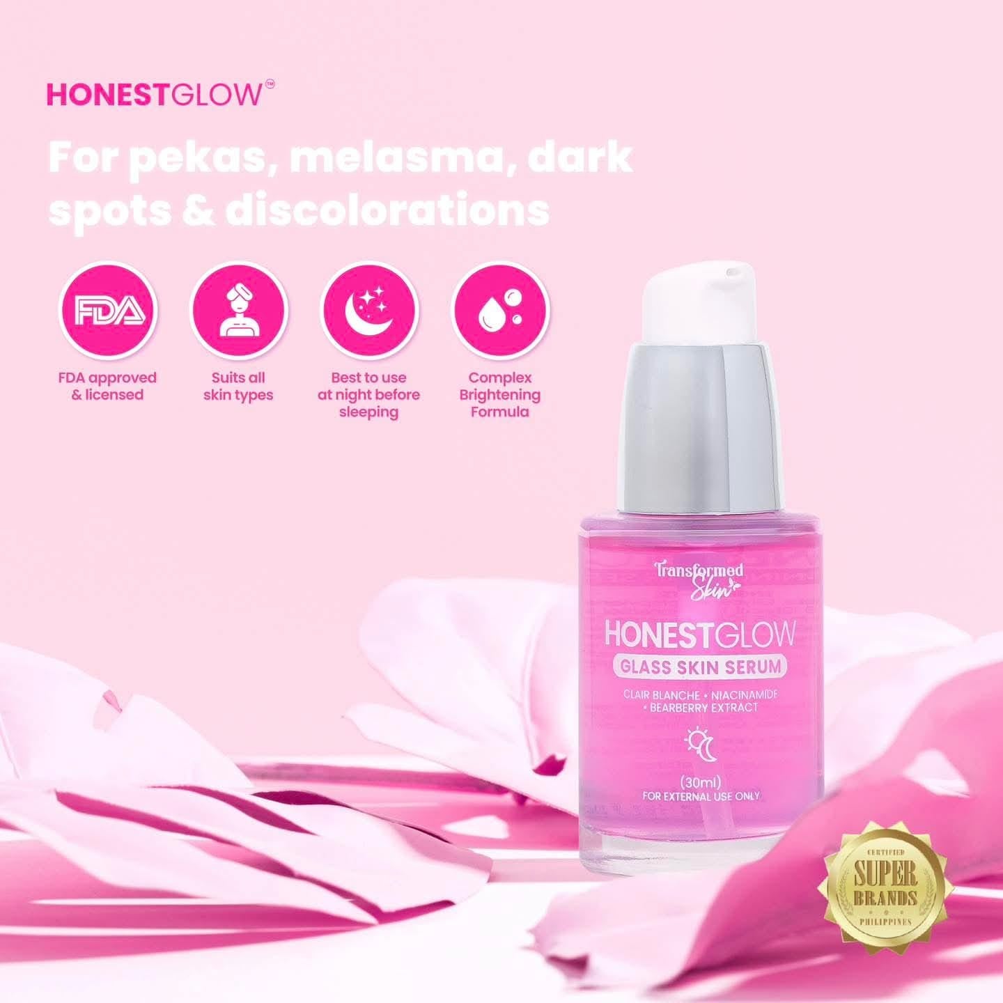 HonestGlow Transformed Skin Glass Skin Serum